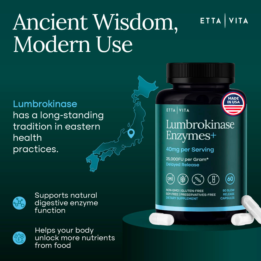 Third-party tested seal on Etta Vita bottle for purity and potency.