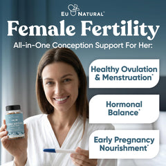 Eu Natural Conception for Her capsules daily dose for healthy preconception.