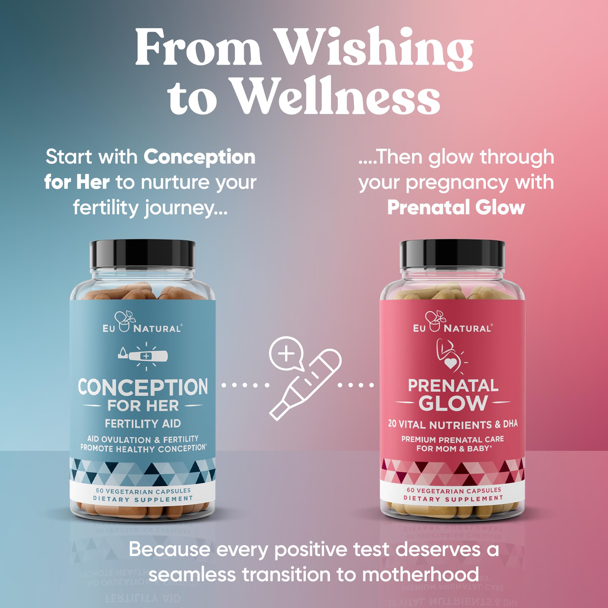 Eu Natural Conception for Her ingredients including Myo-Inositol and Vitex.
