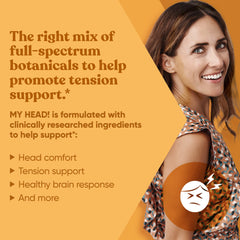 Eu Natural My Head capsules outside packaging for quick daily use