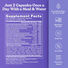 Eu Natural Pure Natural Formula softcaps bottle with clean vegan ingredients