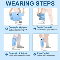 Eulay Leg Massager smart modes offering nine customization options.