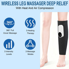 Eulay Leg Massager portable use for travel and on-the-go relief