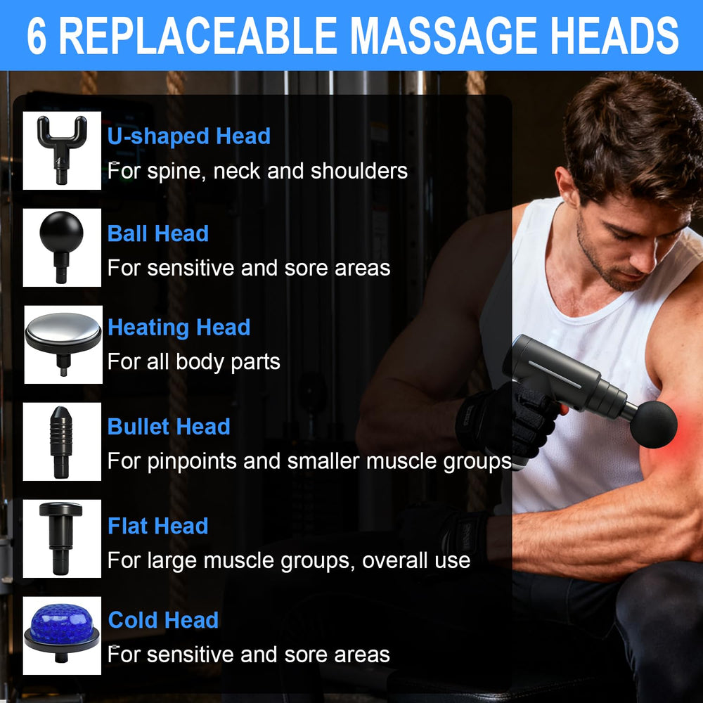 Eulay massage gun with gift-ready packaging for easy gifting.