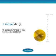 EuroMedica A•D•K2 softgel capsule easy to swallow