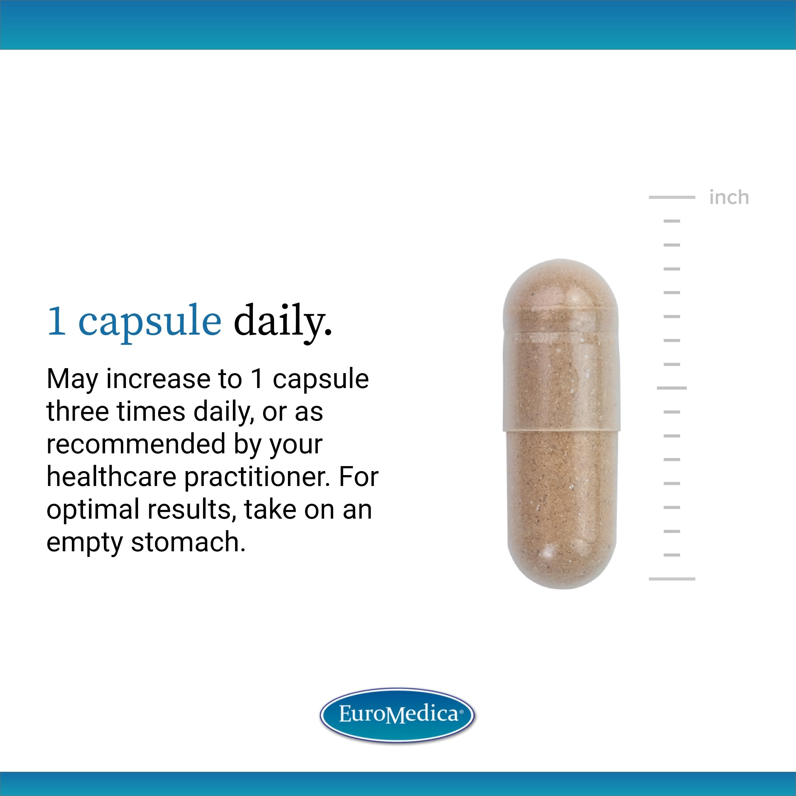 Euromedica Ashwagandha Complex bottle label highlighting allergen-friendly formula.