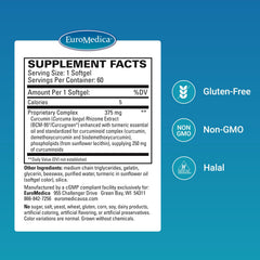 EuroMedica CuraPro liver-brain-heart support with antioxidant focus