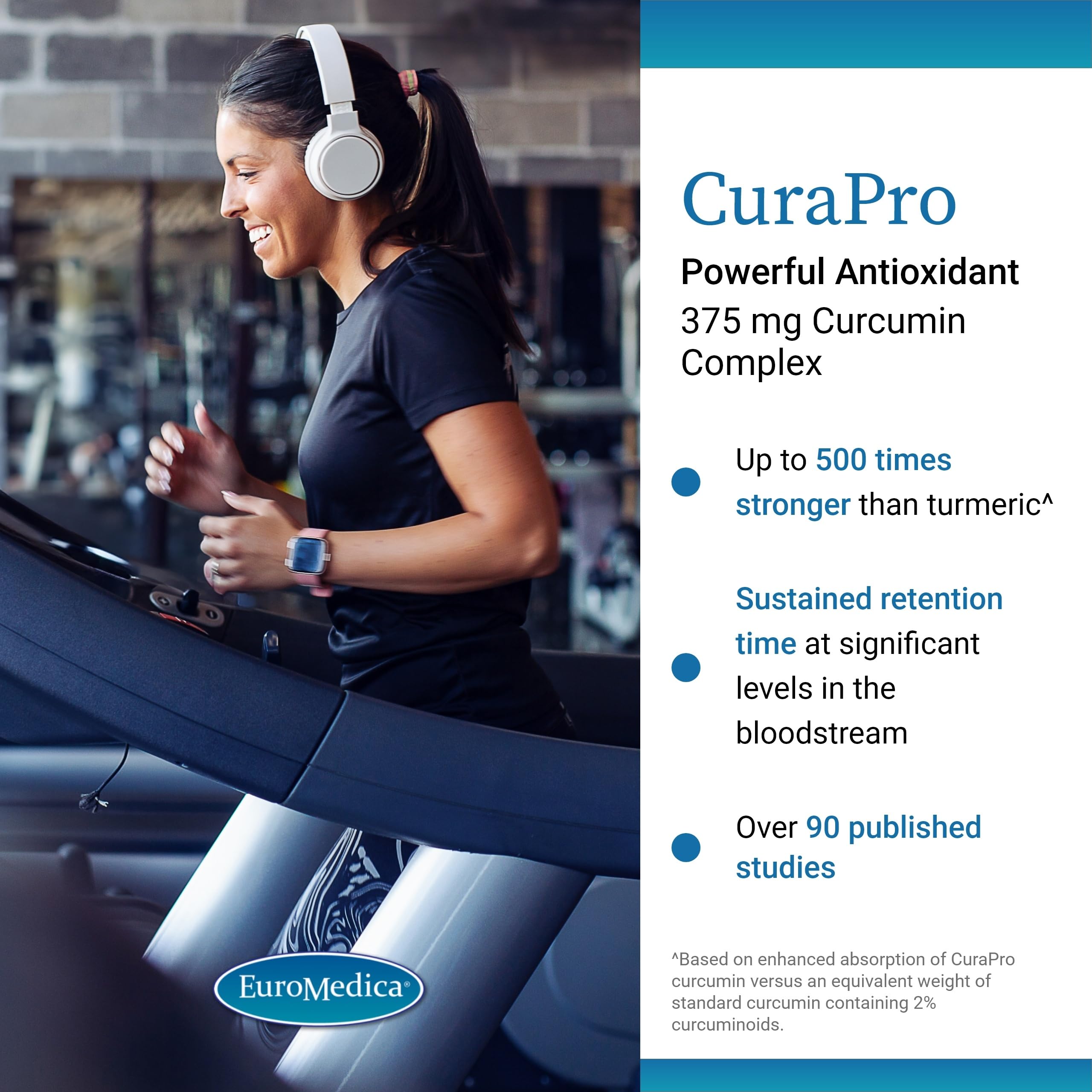 EuroMedica CuraPro turmeric essential oil boosts absorption for daily use