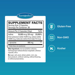 EuroMedica Thyroid Care capsules for immune health and energy.