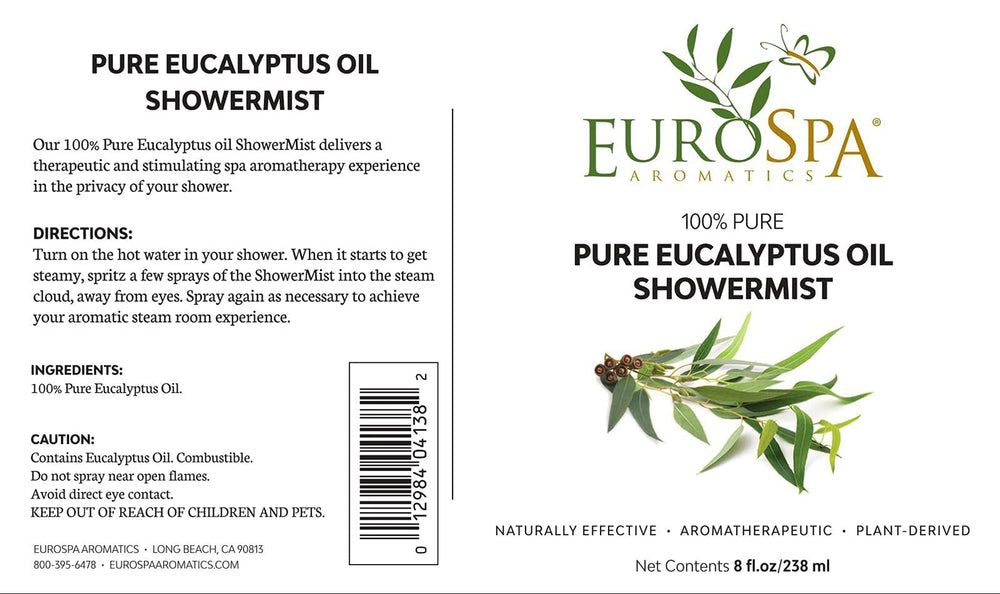 EuroSpa Aromatics luxury-home-spa aroma for a resort-like shower experience.