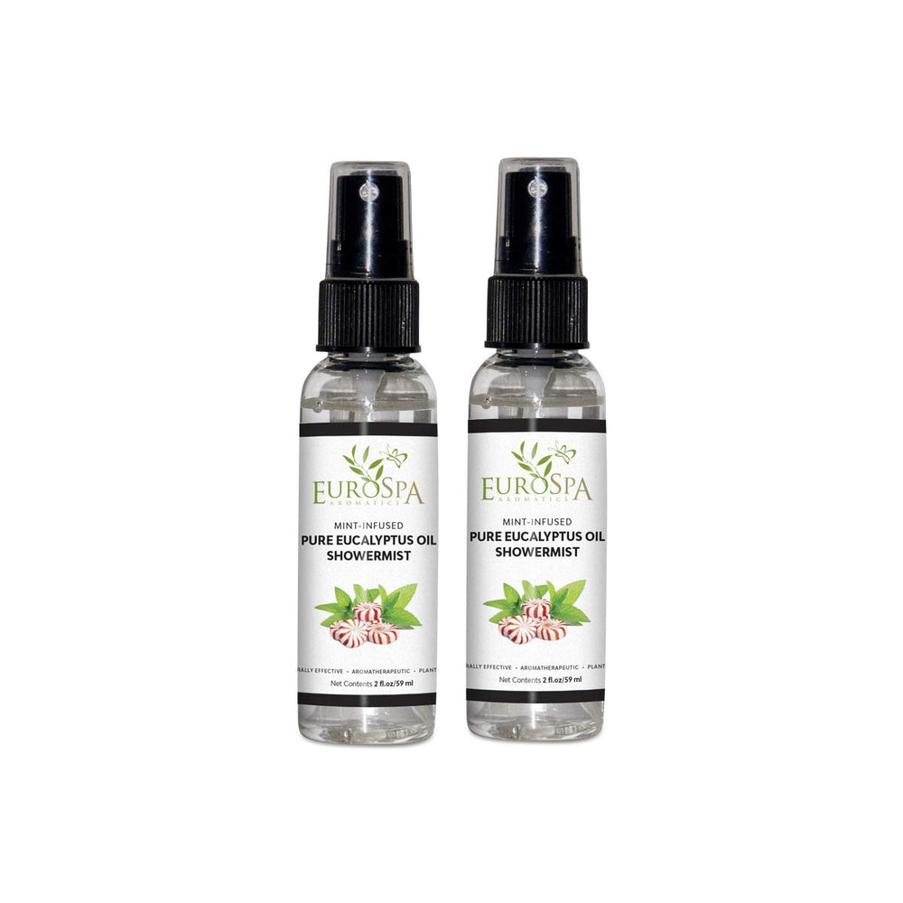 EuroSpa Aromatics ShowerMist bottle delivers a refreshing spa aroma for daily showers