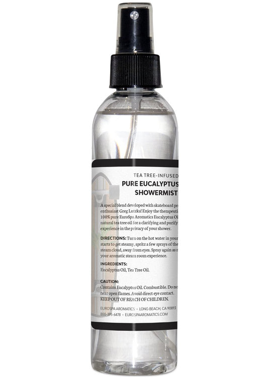 ShowerMist diffusion rising above shower creating spa ambiance
