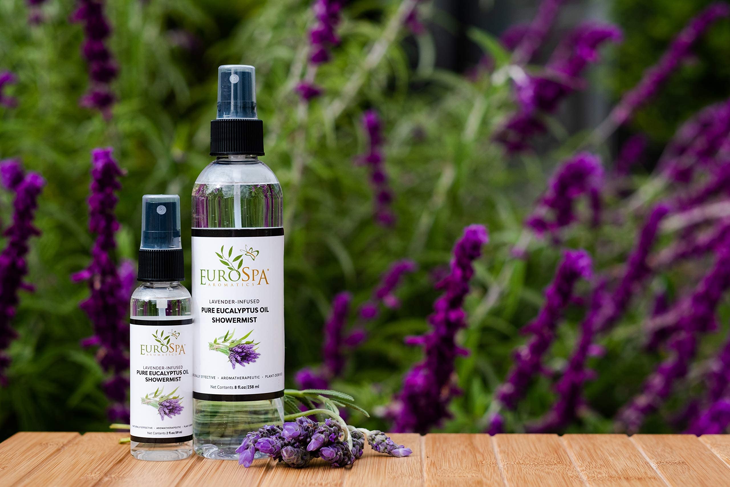 EuroSpa Aromatics travel-friendly 2oz bottle fits luggage for on-the-go mood refreshment