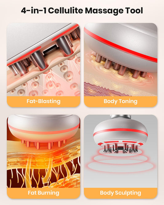 EURPMASK 4-in-1 cellulite refinement and contouring demonstration.