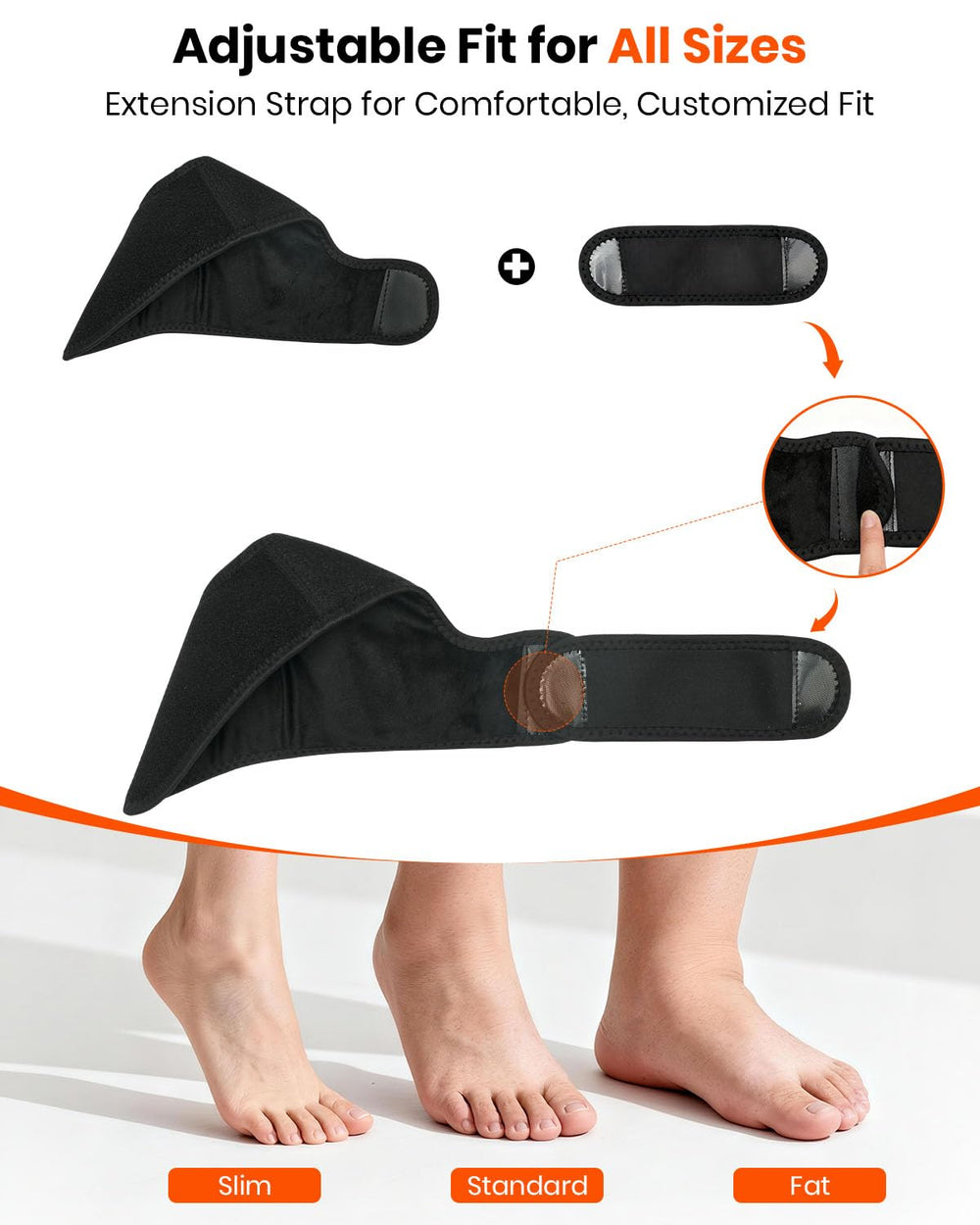 EURPMASK Foot Renew Massager Extension Strap ensures a secure fit.