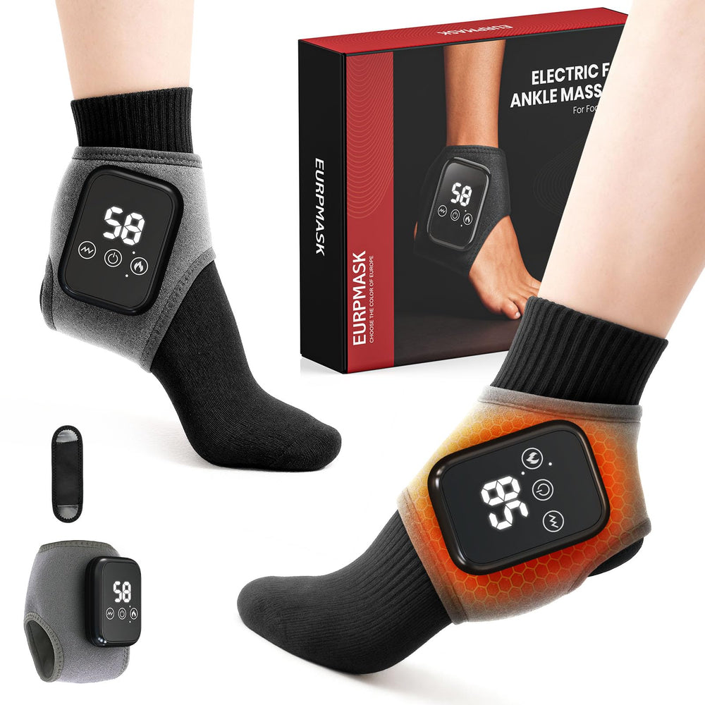 EURPMASK Foot Renew Massager highlights heel and arch relief for tired feet