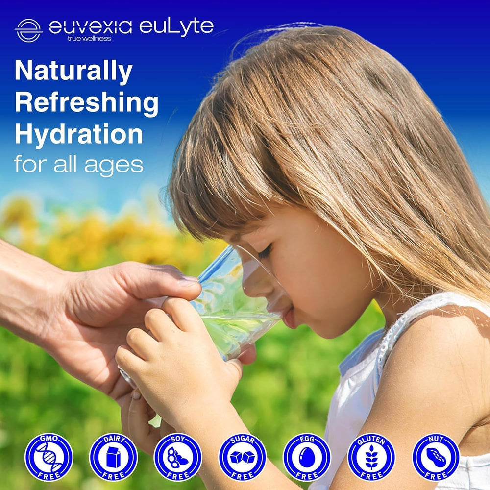 Euvexia euLyte shown during fasting or keto use.