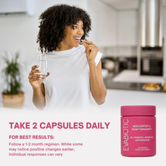 EVABIOTIC Complete Menopause digestive health bottle shot for bloating relief