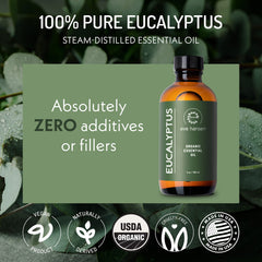 Eve Hansen Eucalyptus Oil in sauna steam setup for aroma
