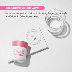 Ever Collagen Time packaging and branding, premium antioxidant supplement.