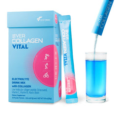 EVER COLLAGEN Vital Hydration stick pack for on-the-go hydration and skin support.