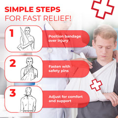 Ever Ready First Aid bulk kit supply featuring triangular bandage for large teams.
