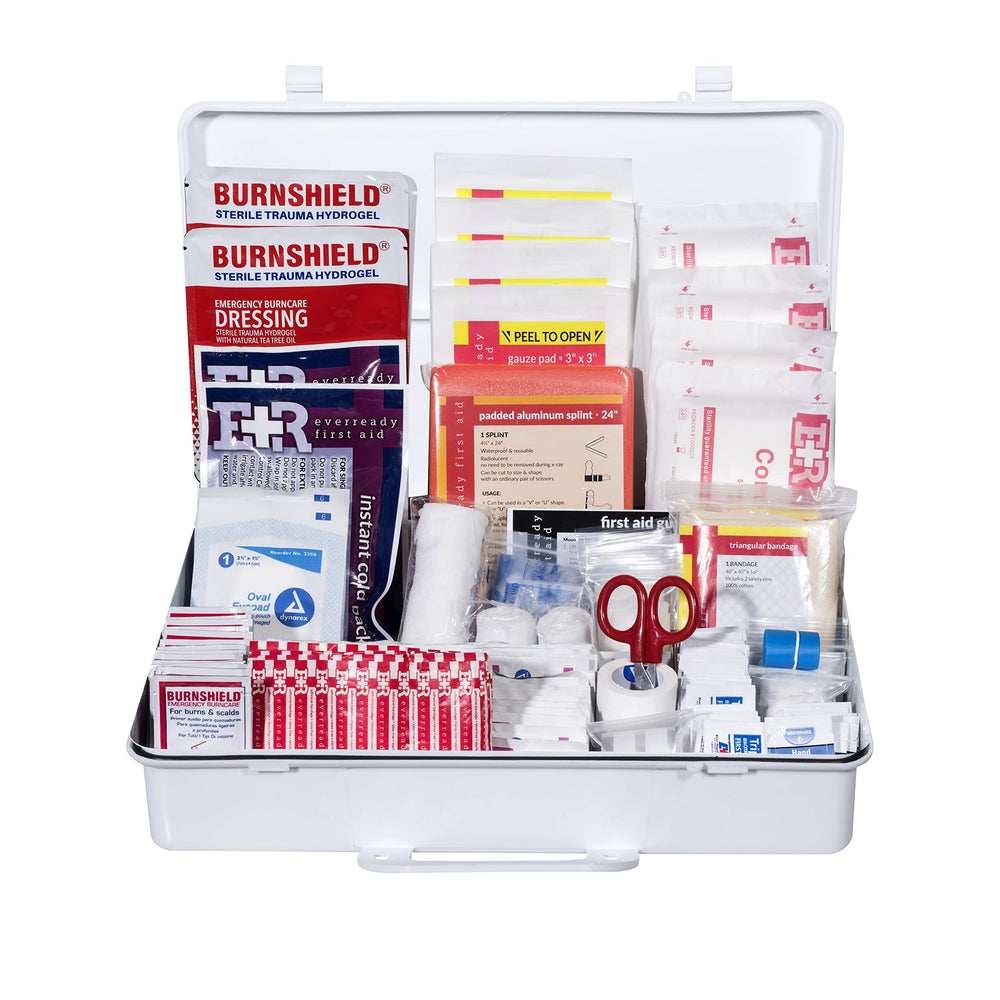 Ever Ready First Aid Class B kit with wall-mount case for quick access