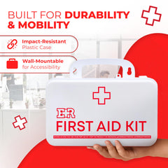 Compact safety kit suitable for workplace, home, and school use