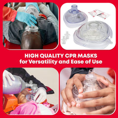 Ever Ready First Aid CPR mask kit designed for office and school use