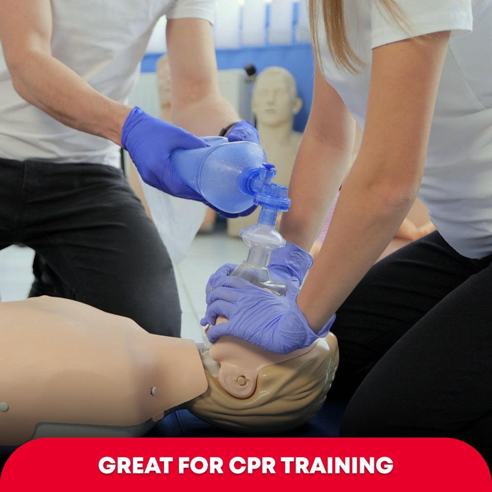 Ever Ready CPR mask kit portable pouch with Velcro handle for belt attachment
