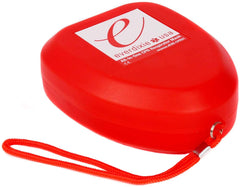 Ever Ready First Aid CPR Rescue Mask includes nitrile gloves and alcohol pads for immediate use.