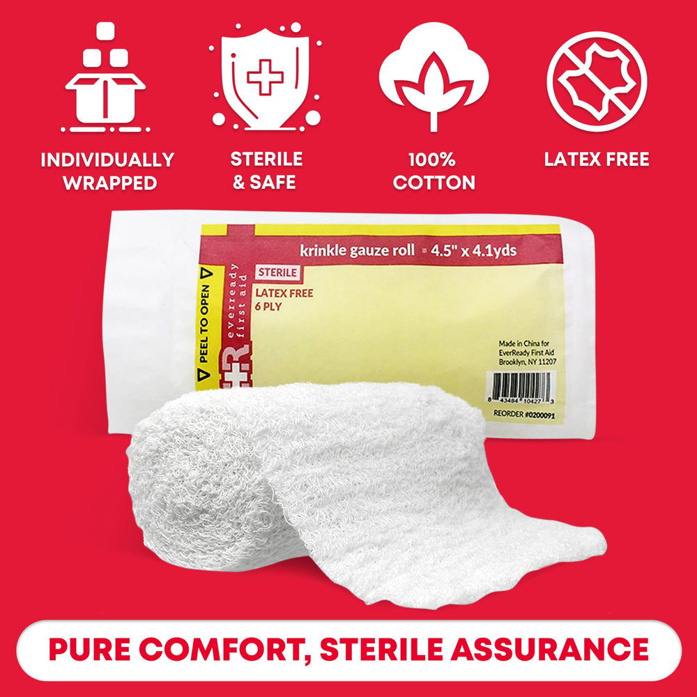 Ever Ready First Aid gauze roll suitable for home and office first aid kits