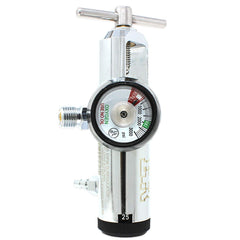 Ever Ready First Aid regulator flow knob allows precise 0-25 LPM adjustments