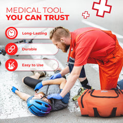 Ever Ready First Aid trauma kit bag dual stethoscope included for quick checks