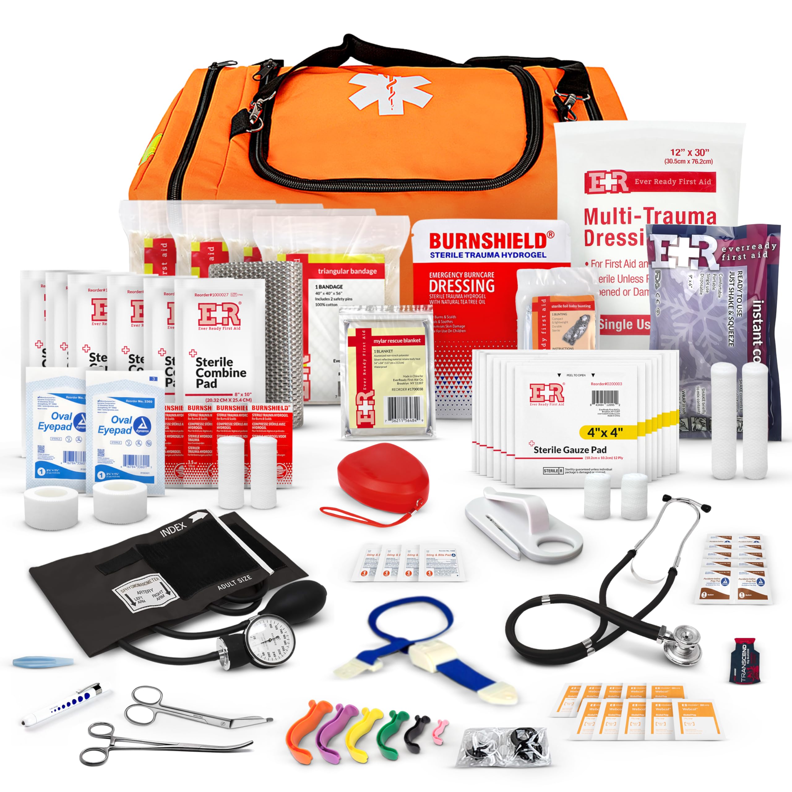 Ever Ready First Aid trauma kit bag front view for quick emergency access