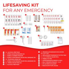 Ever Ready First Aid trauma kit bag interior liner with adjustable dividers for organization