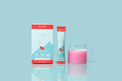 Everest Essential Kids Clear Whey Watermelon bowl, tasty protein addition to lunchboxes.
