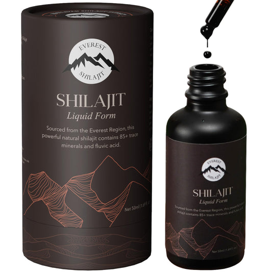 Everest Shilajit Drops show fast absorption for quick energy.