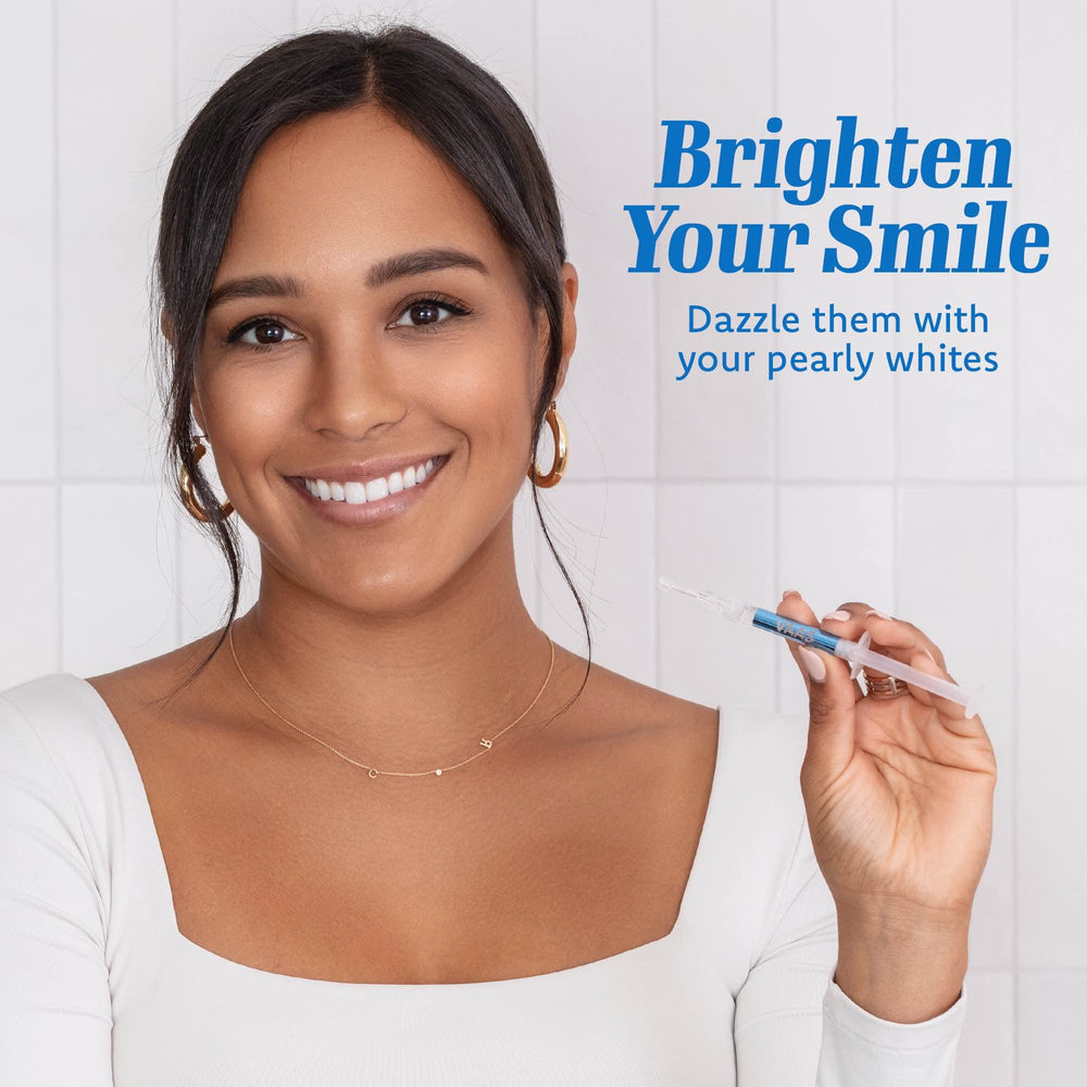 Everest VAAS teeth whitening syringes with focused gel for consistent home use