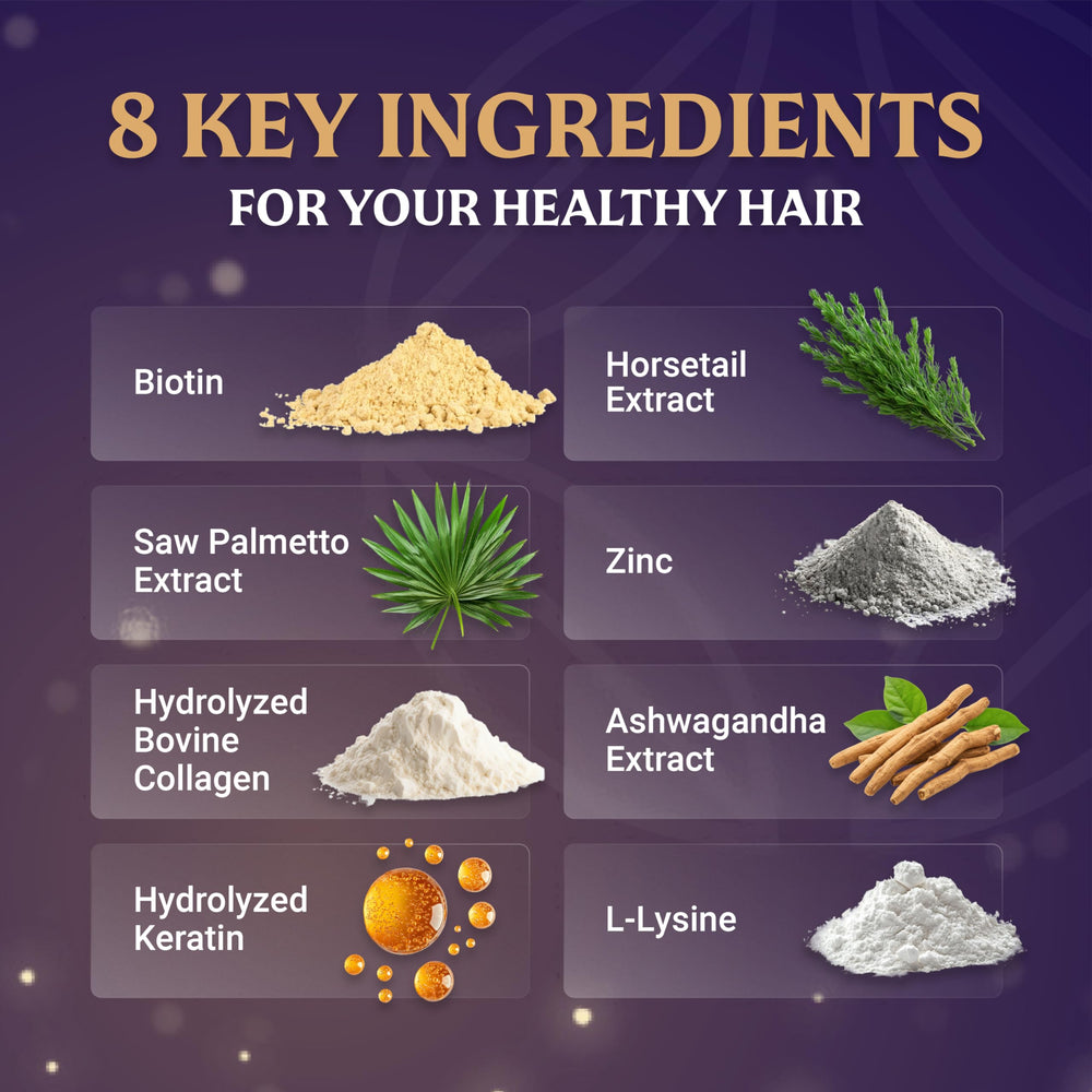 EVERFAITH Hair Formula Plus capsules with collagen and keratin for strength