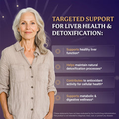 Milk thistle in Everfaith Livergy formula supports liver health.