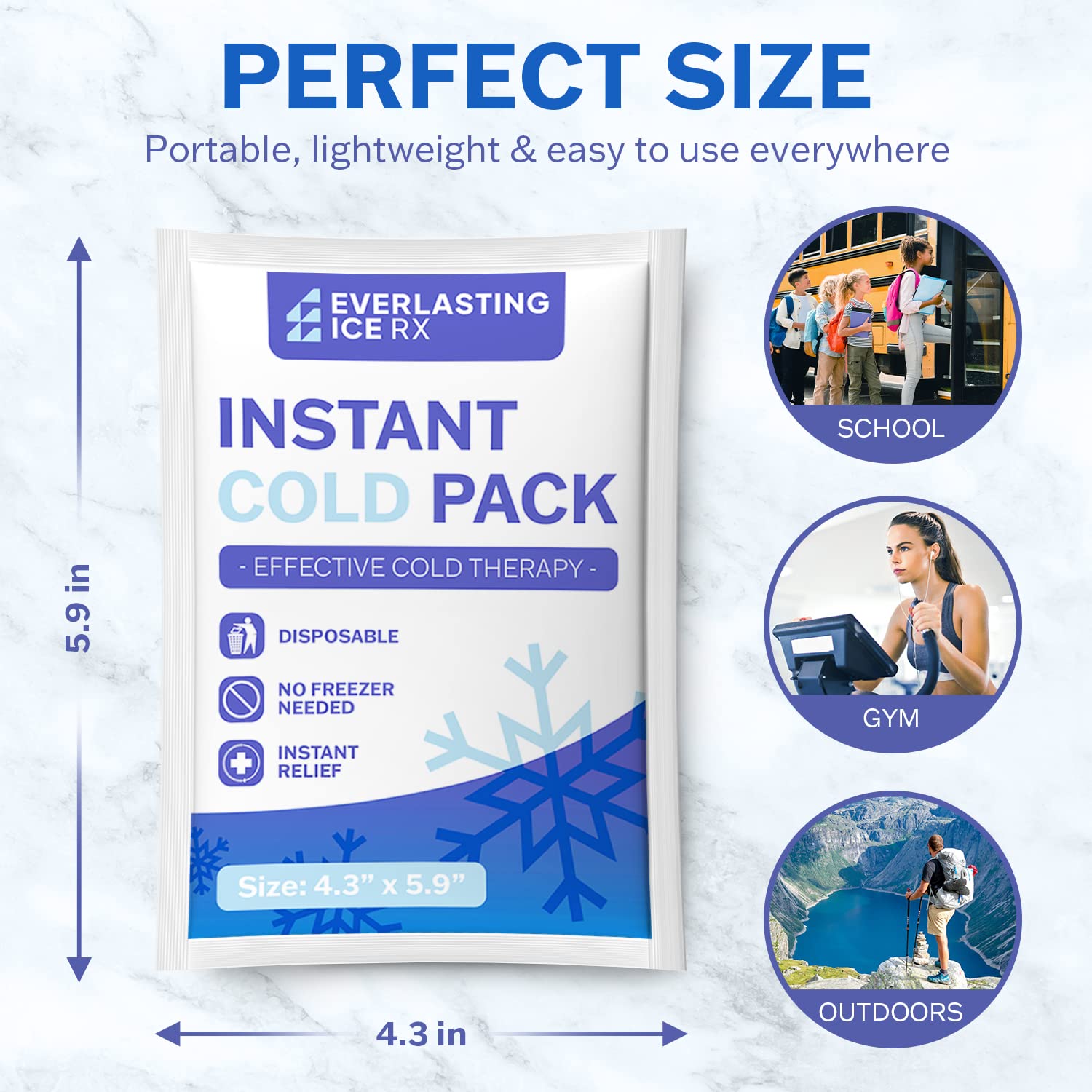Everlasting Ice RX premium materials ensure fast, reliable cooling