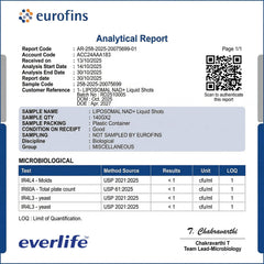 Everlife vegan sugar-free formula label signals clean, plant-friendly ingredients.