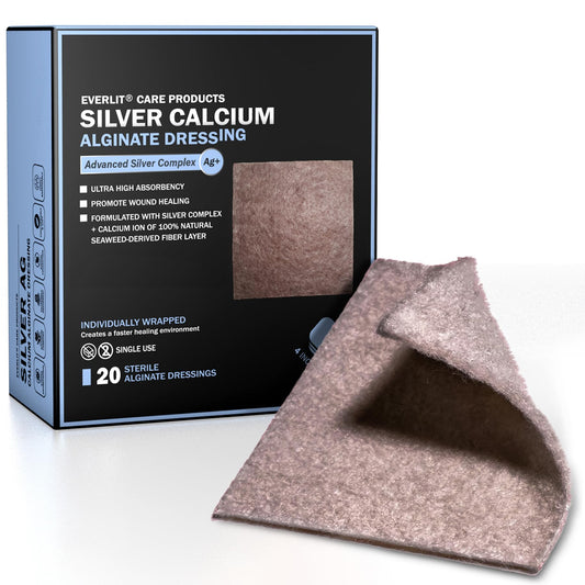 EverLIT AG silver dressing pack 20, ready for absorbent, sterile wound care