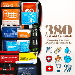 EVERLIT CARE color-coded compartments help you quickly locate items.