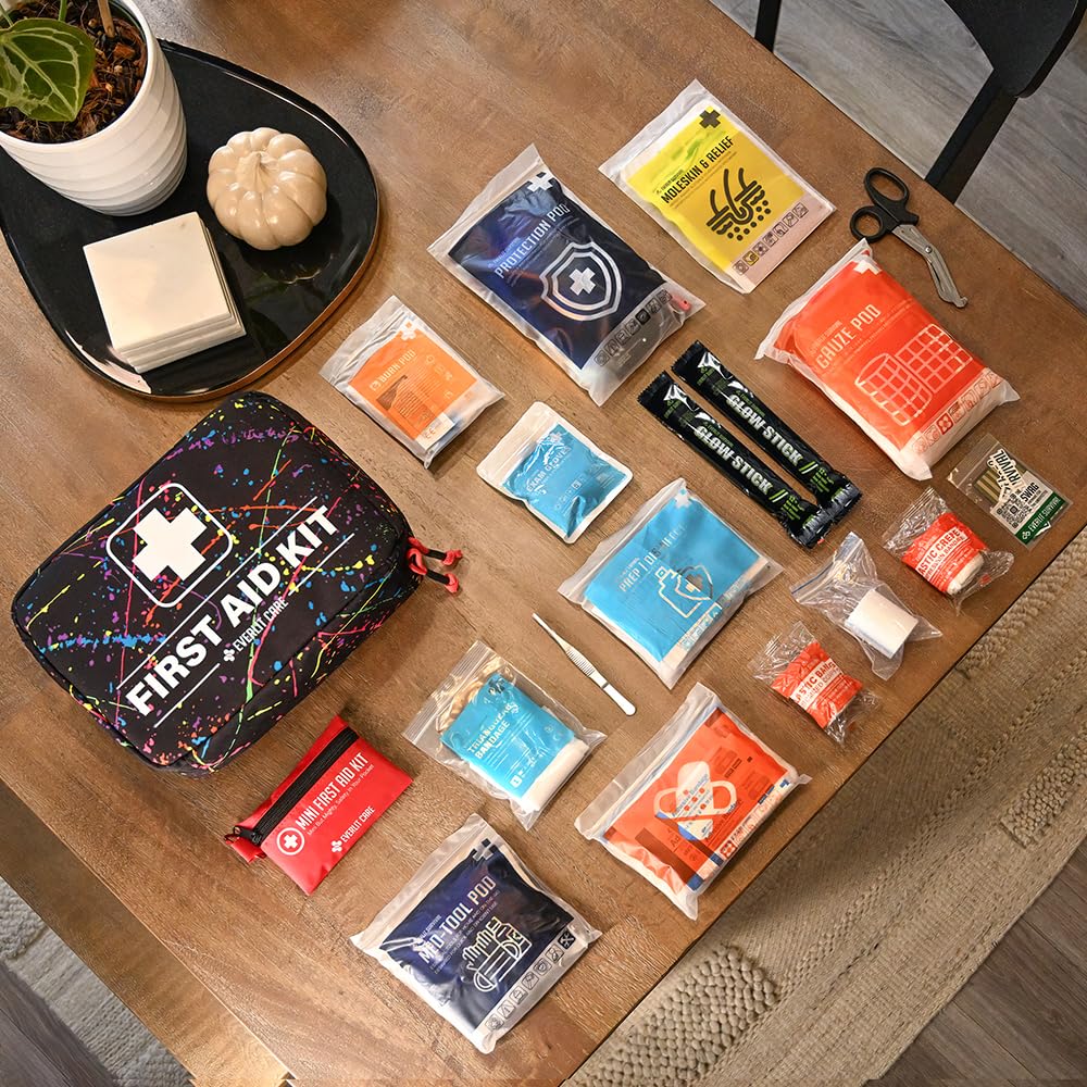 Everlit Care color-coded items for quick first aid navigation and faster responses.