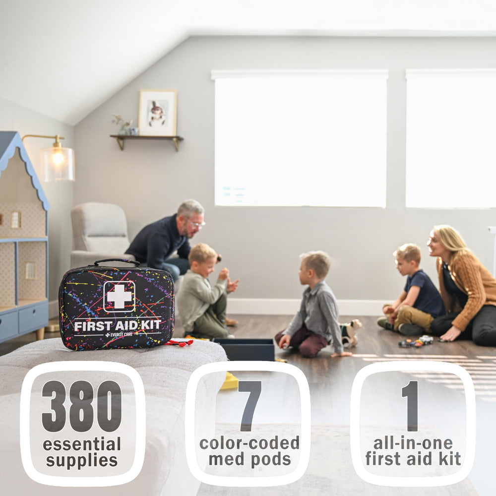 Everlit Care compact design fits in small spaces like cabinets or cars.