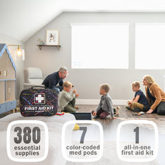 Everlit Care compact design fits in small spaces like cabinets or cars.