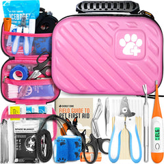 EVERLIT Pet Medic Kit case closed, compact and travel-ready design.