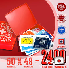 EVERLIT CARE PocketAid color design options keep a stylish, organized kit